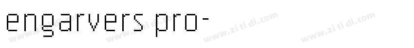 engarvers pro字体转换